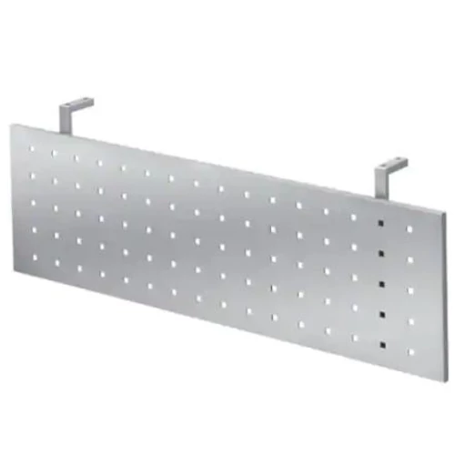 Takarólap irodai asztalhoz, ezüst, 682 x 350 mm Hammerbacher 