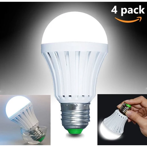 Intelligens led izzó E27, 5 Watt=60 Watt, normál foglalattal, 4 db-os szett