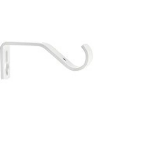 Solevito rövid karnistartó konzol, fehér, ø 19 mm, 2 db