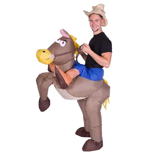 FELFÚJHATÓ COWBOY ÉS LÓ JELMEZ