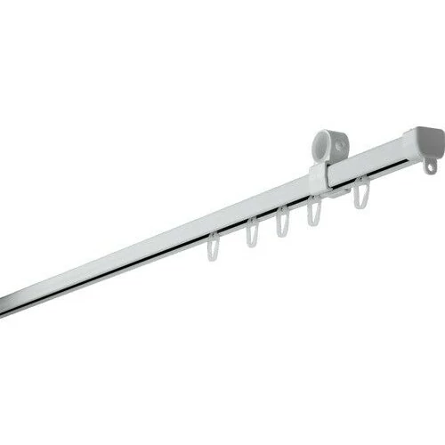 Gardinia duplázósín fakarnishoz, fehér 150 cm