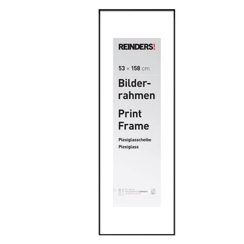 Reinders képkeret – posztertartó keret 53x158cm – fekete