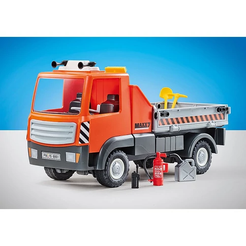Playmobil 9801- Építőipari teherautó