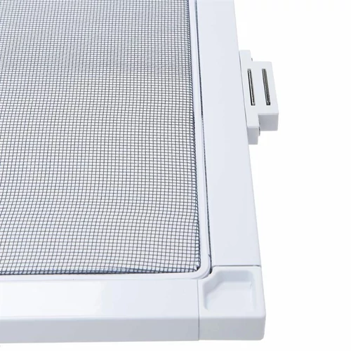 Szúnyogháló ajtó fehér aluminium kerettel120×240