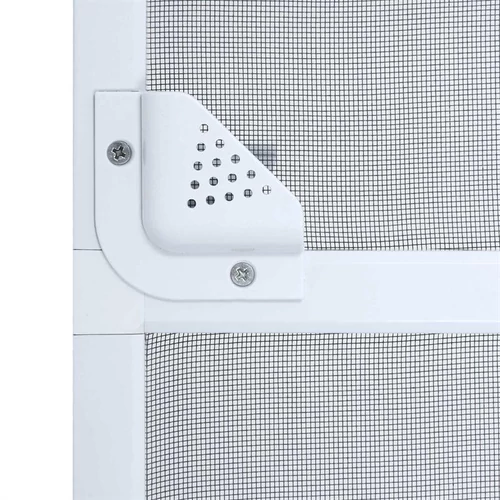 Szúnyogháló ajtó fehér aluminium kerettel120×240