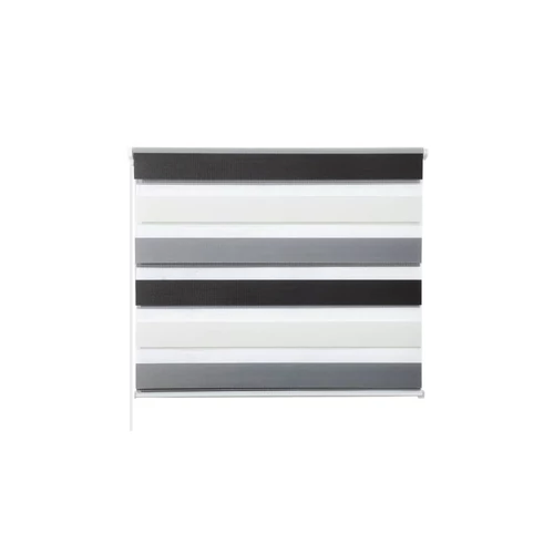 Grandekor 55×150 cm sávos roló, dupla róló, zebra roló, fúrás nélkül, 3 színű