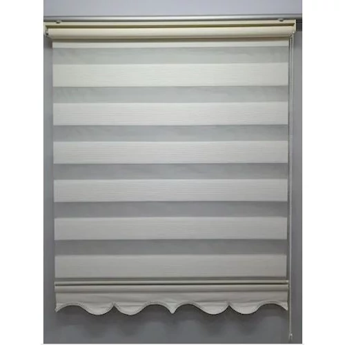 Rakott sávos roló, dupla roló, zebra roló, 95×200 cm, fehér