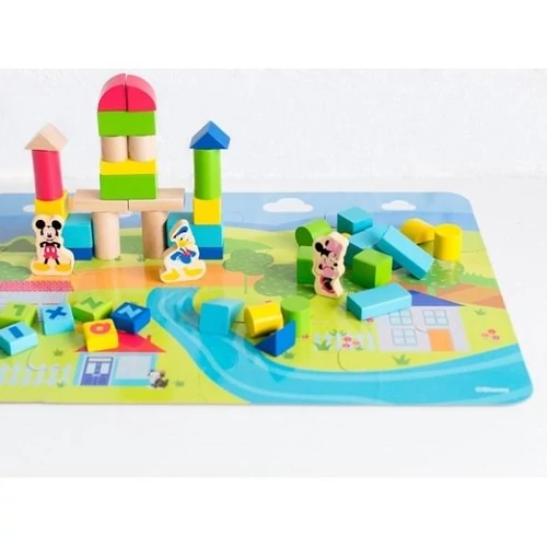 Disney építőkockák dobozban, Disney figurákkal