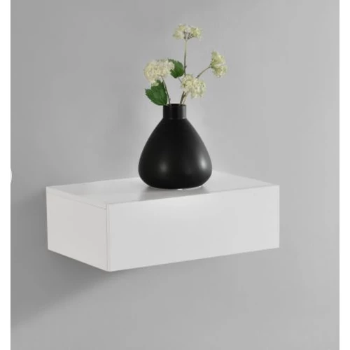 [en.casa]® Fali éjjeliszekrény 1 fiókkal 46 x 30 x 15 cm