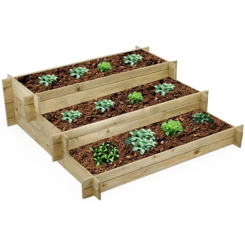 Oogarden magaságyás, 3 lépcsős, 100 x 100 x 30 cm