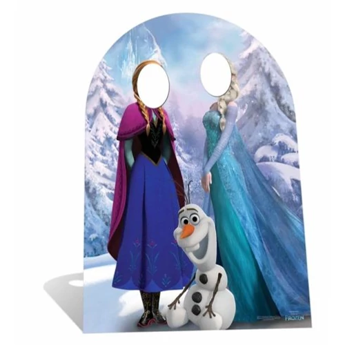 Disney Jégvarázs arckivágásos fotófal