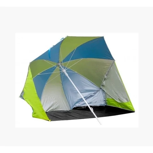 Time Eco 175 cm napernyő tengerpartra, strandra, TE-008 lime-kék