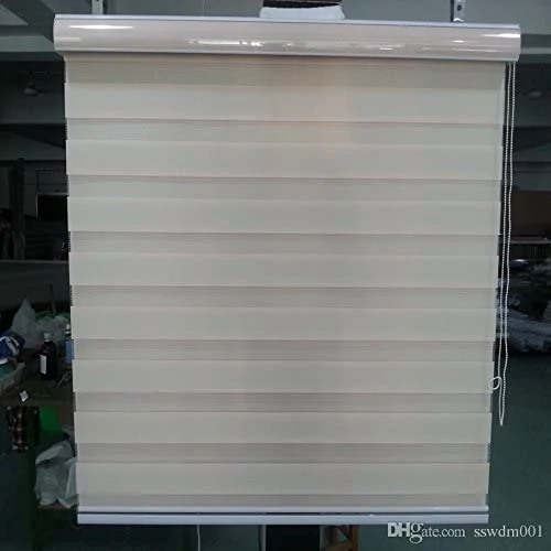 63×116 cm sávos roló, dupla roló, zebra roló, fehér