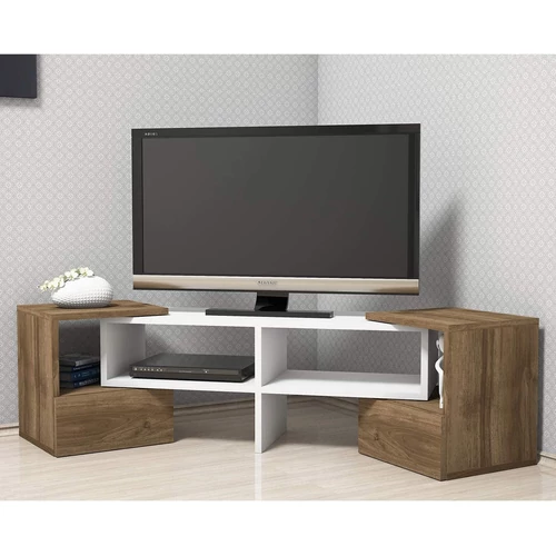 Bravo Home Fold TV állvány, 140 cm, sarokba tehető