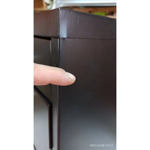 BISLEY – MultiDrawer™ acél fiókos tároló, fekete, B. kategória