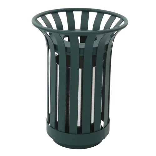 ECO kültéri szemetes acél vödörrel 23 liter