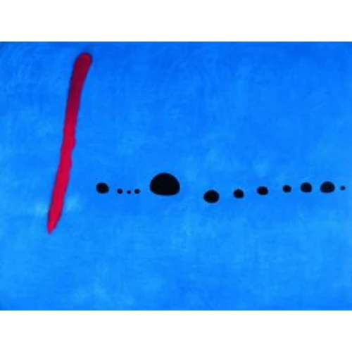 Joan Miro Bleu II alumínium kép, B. kategória