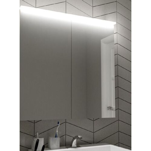 Fürdőszobai fali tükör led világítással, 60×90 cm