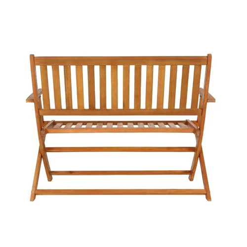 Casaria tömör eukaliptuszfa kerti pad, 120 cm