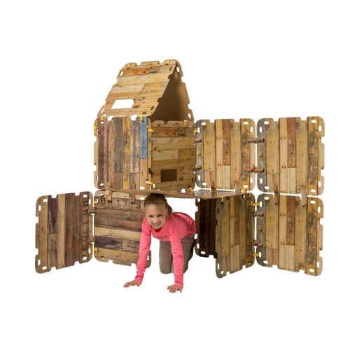 Fantasy Forts karton kunyhó építőkészlet