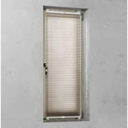 Cocoon 45×130 cm pliszé függöny/harmónika roló,fúrás nélkül, taupe