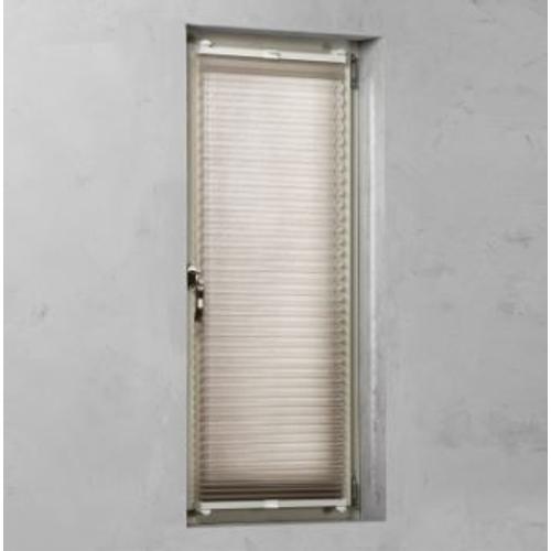Cocoon 45×130 cm pliszé függöny/harmónika roló,fúrás nélkül, taupe