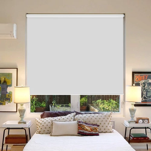Deswin 45×160 cm hőszigetelő roló, fúrás nélkül, fehér