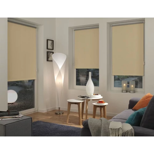 Gardinia 45×150 cm hőszigetelő roló, fúrás nélkül, natúr