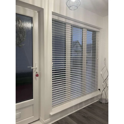 Furnished műfa reluxa,150×210 cm, fehér, 50 mm lamellaszélesség