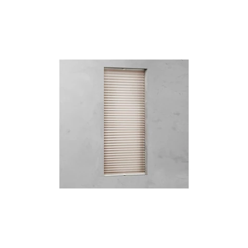 Cocoon 50×130 cm pliszé függöny/harmónika roló, taupe