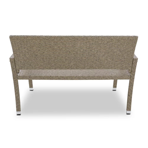 Casaria polyrattan kerti pad, krém, 122 cm