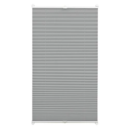 Gardinia 50×130 cm harmónika roló, pliszé függöny, fúrás nélkül, szürke