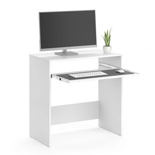 Vicco Nils számítógépasztal, fehér, 79 cm