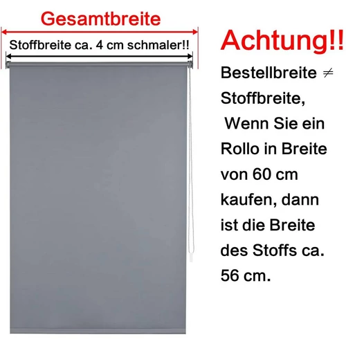 Woltu 100×240 cm kültéri hőszigetelő roló, sötétszürke