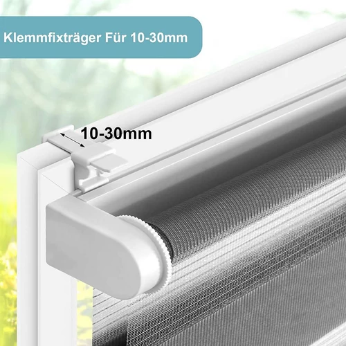 Woltu 70×130 cm rugós sávos roló, fúrás nélkül, vezeték nélkül, sötétszürke