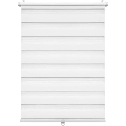 Woltu 90x120 cm rugós sávos roló, fúrás nélkül, vezeték nélkül, fehér