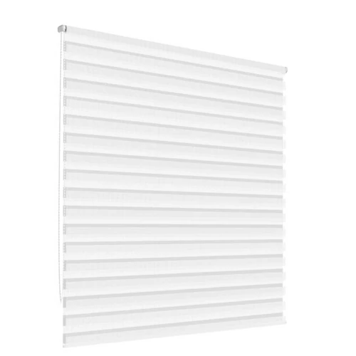 ECD germany 95 X 150 cm sávos roló, dupla roló, zebra roló, fúrás nélkül, fehér