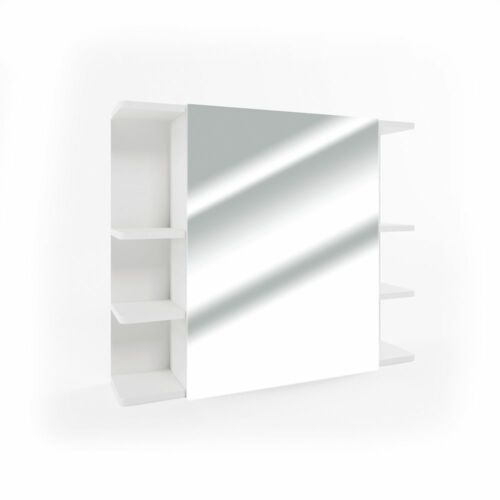 Vicco Fynn tükrös szekrény 80x64 cm, fehér