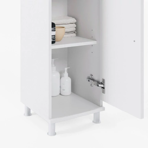 Vicco Fynn midi szekrény, fehér, 95 cm