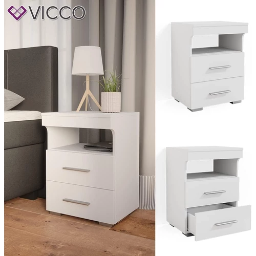 Vicco Evi éjjeliszekrény 45x61 cm, fehér