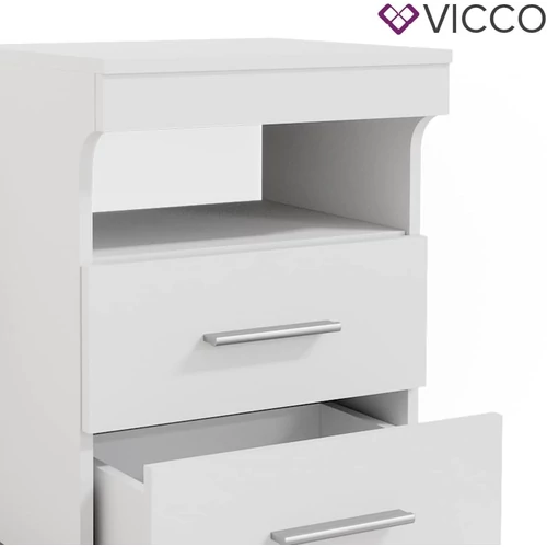 Vicco Evi éjjeliszekrény 45x61 cm, fehér