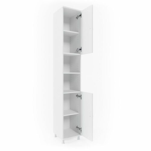 Vicco Fynn magas álló szekrény, fehér, 190 cm