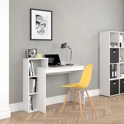 Vicco Leo íróasztal 100 cm, fehér