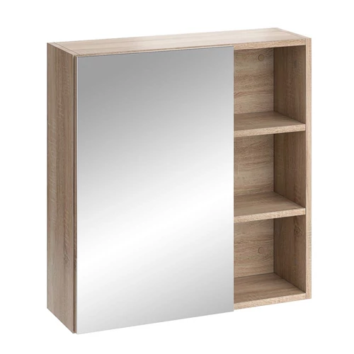 Vicco Senyo tükrös szekrény 62×64 cm, sonoma tölgy