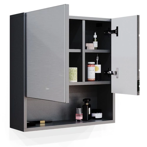 Vicco Irma türkös szekrény, 54x55x16,5 cm, magasfényű antracit