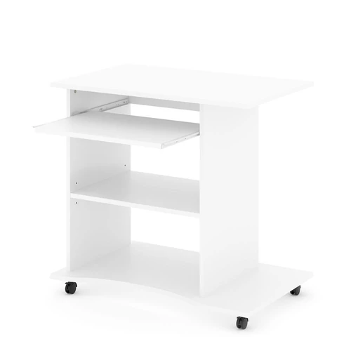 Vicco Harm számítógépasztal, fehér, 80 cm