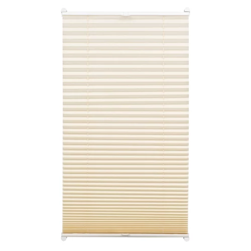 Gardinia 40×130 cm harmónika roló, pliszé függöny, fúrás nélkül, elefántcsont