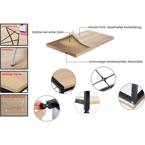 Woltu ruhatartó cipőtartóval, fém és MDF, 60 cm