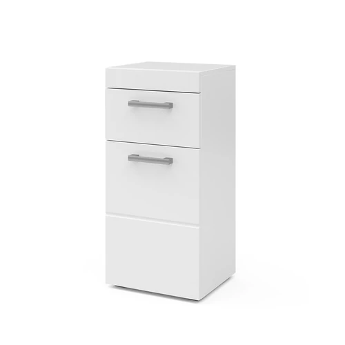 Vicco Luna midi szekrény, 79 cm, fehér