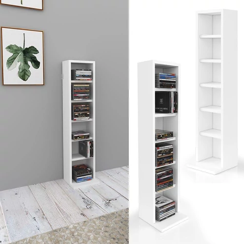 Vicco CD, DVD polc, fehér